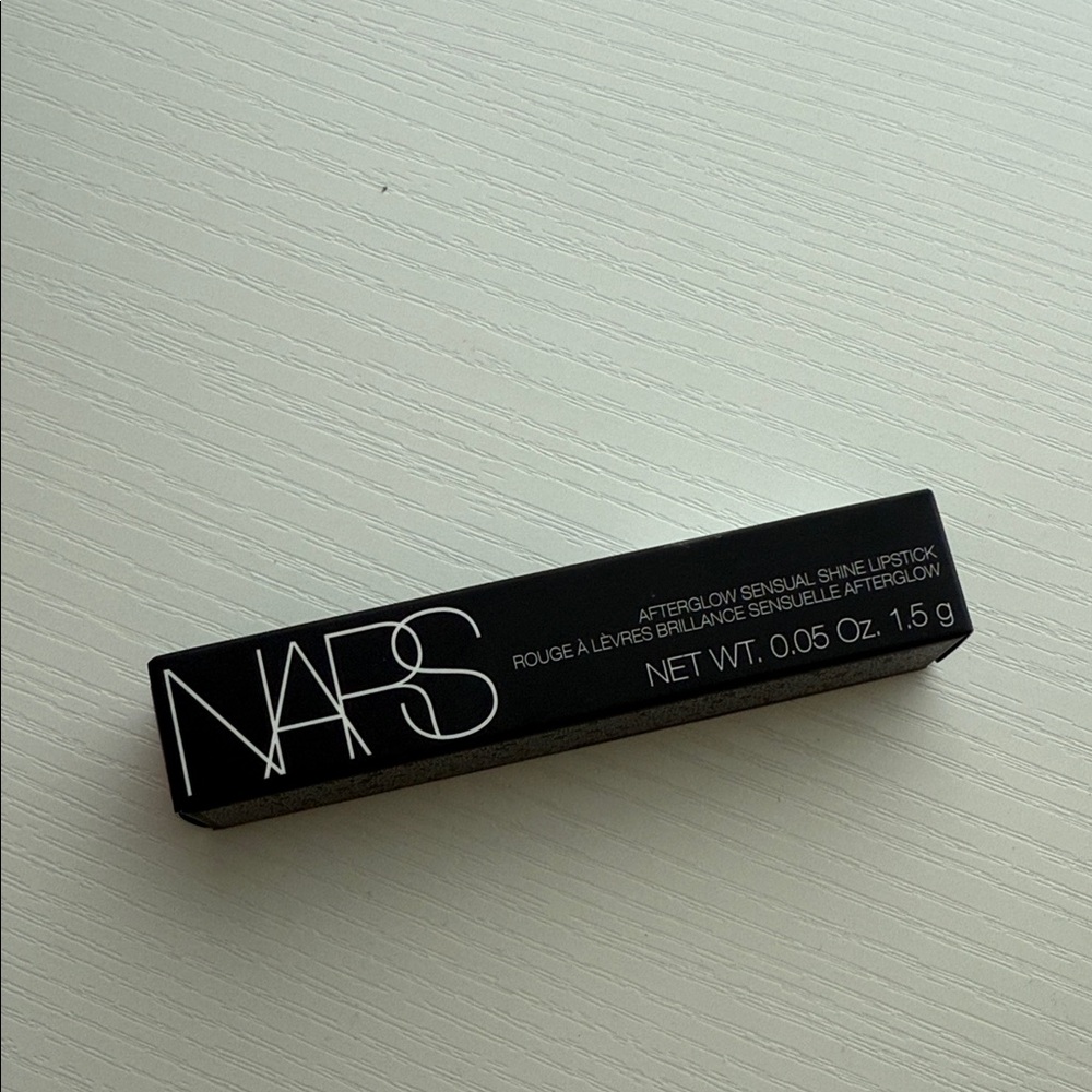 NARS Afterglow Shine Lipstick in Black